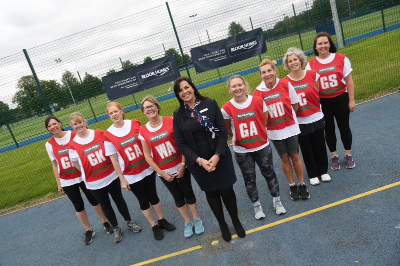 Walking netball team